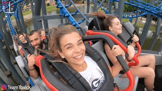 رفتیم یکی از بزرگ ترین شهربازی های آمریکا  (Six Flags Vlog)