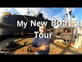 Tour of my new boat!