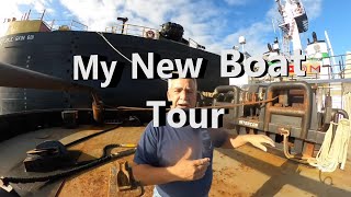 Tour of my new boat!