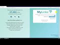 Enable two factor authentication  mylinks tutorial