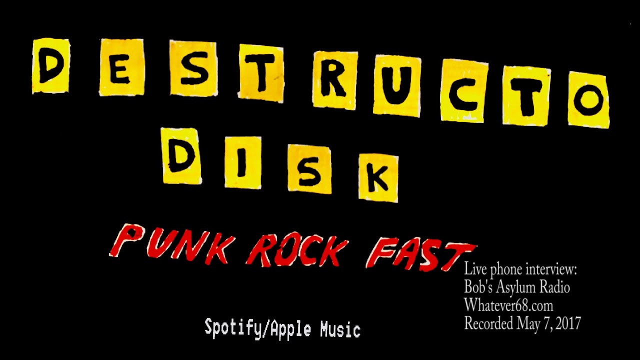 Destructo Disk - Live interview on Bob's Asylum Radio (05/07/2017)