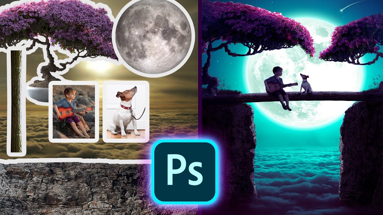 psd สวยๆ ฟรี  Update New  Aesthetic Photo Manipulation Photoshop Tutorial|Speed Art | Free PSD