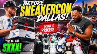 I Found INSANE Sneaker Deals Before SneakerCon Dallas!