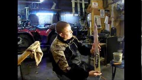 Skinning and Fleshing a Mink