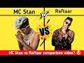 Mc stan vs  raftaar comparison   facts facts shorts rappers