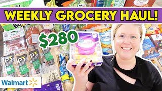 Feeding my Family of ✨ 4 WALMART Grocery Haul and onthefly meal plan!