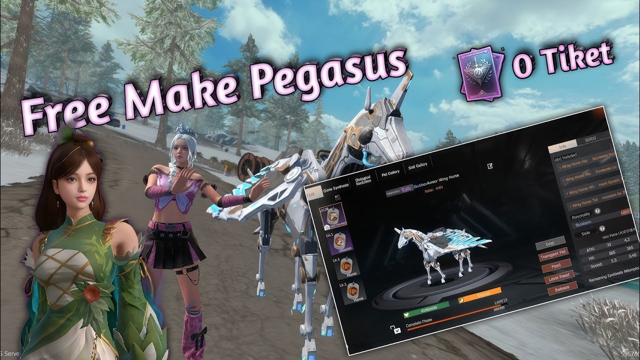 Lets Make Armored Winged Horse | How to make Pegasus easily Free |Last Island Of Survival