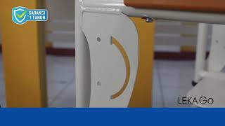 LEKA Moving Chair   Cara Pasang   Multifungsi Commode Kursi Roda Pindah Kamar Mandi