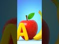 A apple red and sweet #cartoon #cartoonforkids