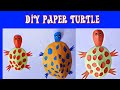 Diy paper turtle|Paper crafts|kids craft|Rose Creation