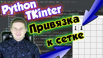 Позиционирование элементов при перетаскивании мышкой  - автовыравнивание Python [Tkinter]