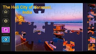Magic Jigsaw Puzzle: Calendar - 20th August: The Holi City of Varanasi, India(35) screenshot 5