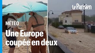 Records de chaleur en France, pluies meurtrières en Grèce : la faute au « blocage en Omega »