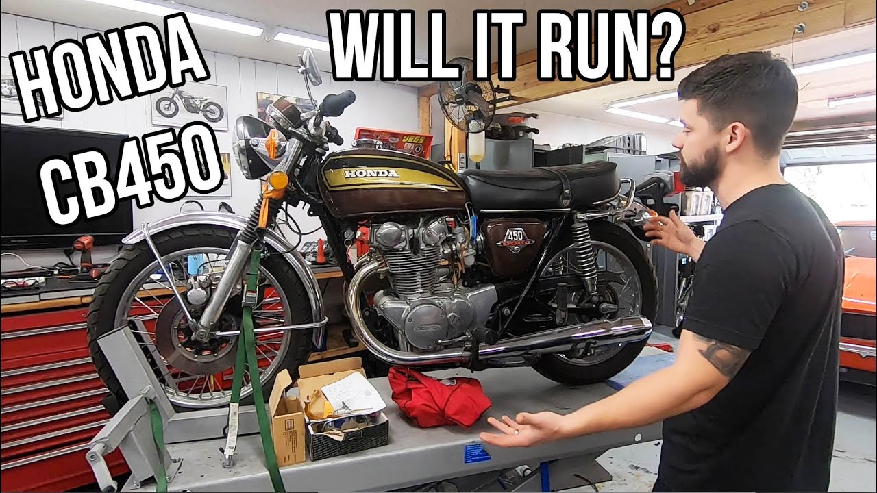1974 Honda CB450 - Will it run?