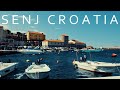 Senj croatia fromabove 4k