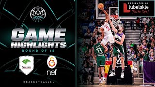 Unicaja v Galatasaray NEF | Round of 16 Week 3 | Highlights