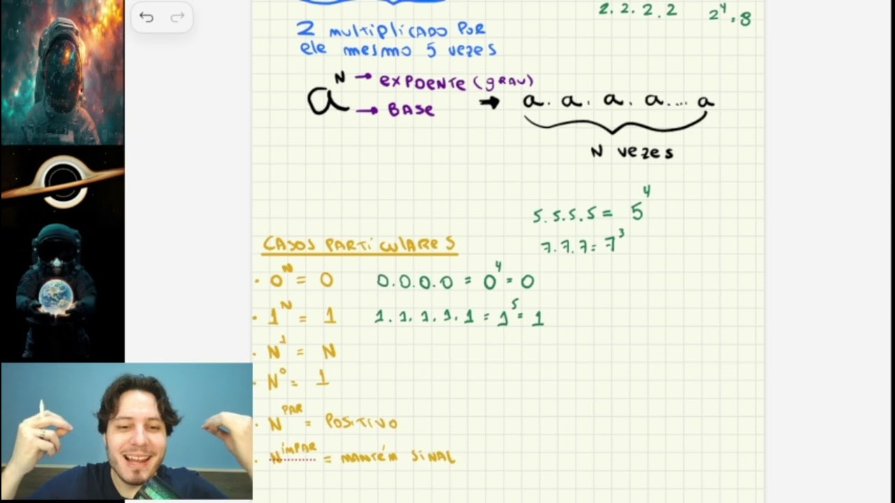 Potenciação - Completo (definição, propriedades e exemplos)