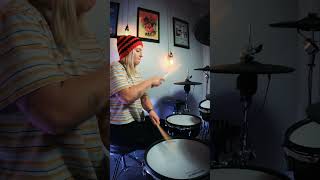 THROWN - on the verge  👊🏼 #drumcover #shorts #shortvideo