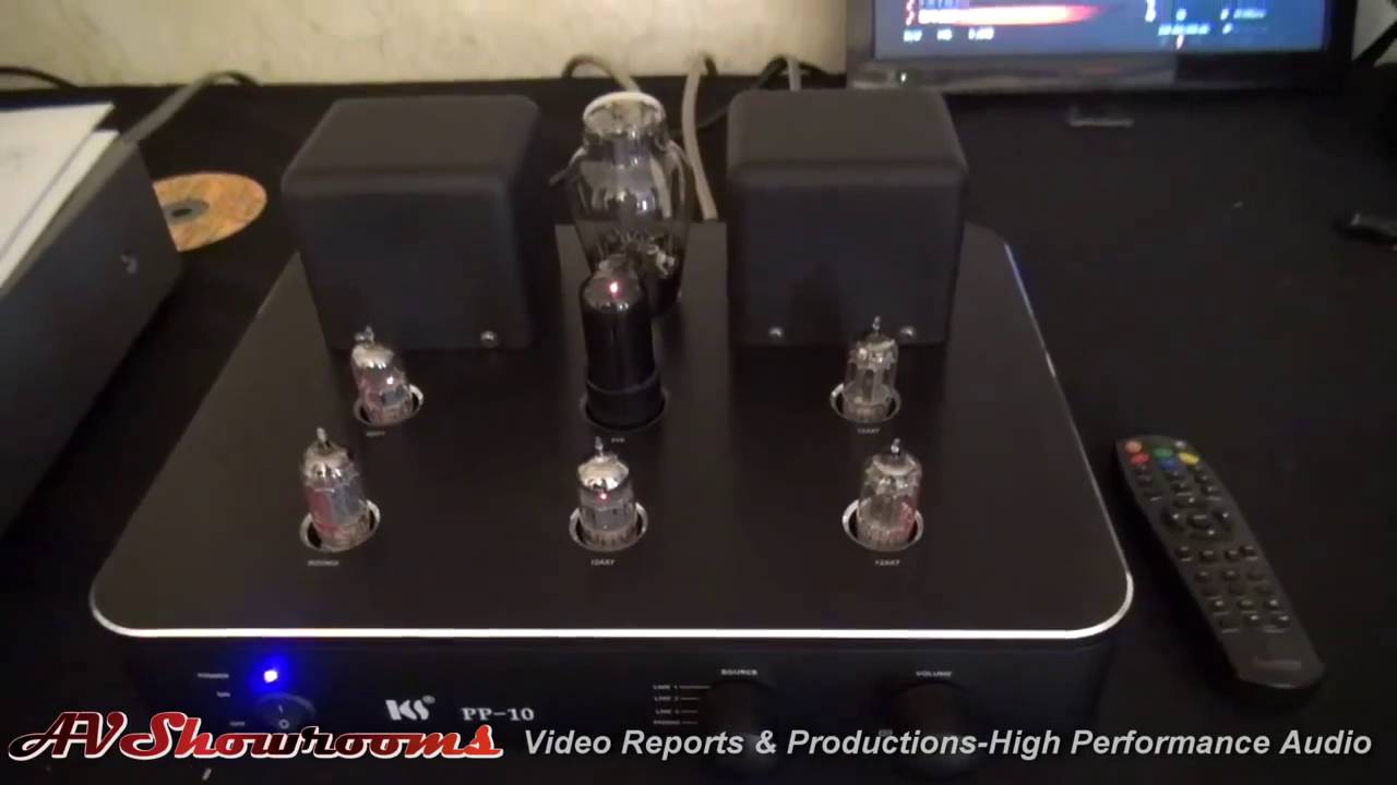 King Sound Electrostatic Loudspeakers, King Sound amplifiers YouTube