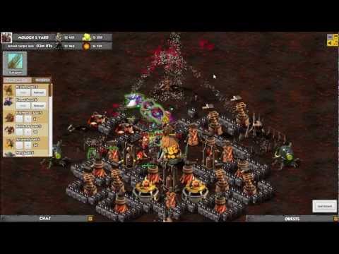 Backyard Monsters - Hell Raisers - Attacking a Level 55 2 Moloch Yard by Felipe Lopes