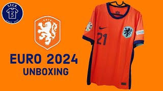 🇳🇱 EURO 2024 Netherlands Frenkie de Jong Home Jersey Unboxing [Bestzv1] #EURO2024