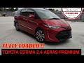 TOYOTA ESTIMA 2.4 AERAS PREMIUM FULLY LOADED 2017