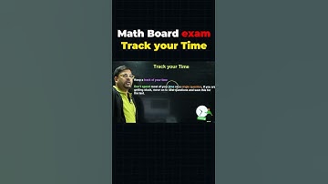 Exam hall tip: Math Board exam (part 4) #shorts #cbse #cbse2024 #class12maths #maths #boardexam2024