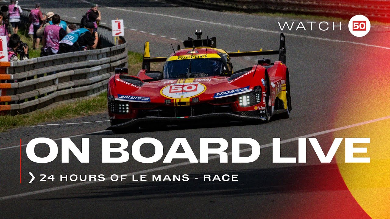 Cartes Promo Ferrari Le Mans 2024 – Vainqueurs Hypercar N°50 Et 51 – Collection WEC