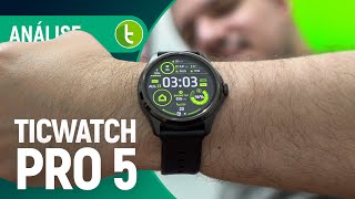 Ticwatch Pro 5 Relógio Inteligente Com Duas Telas E Boa Bateria Análise Review