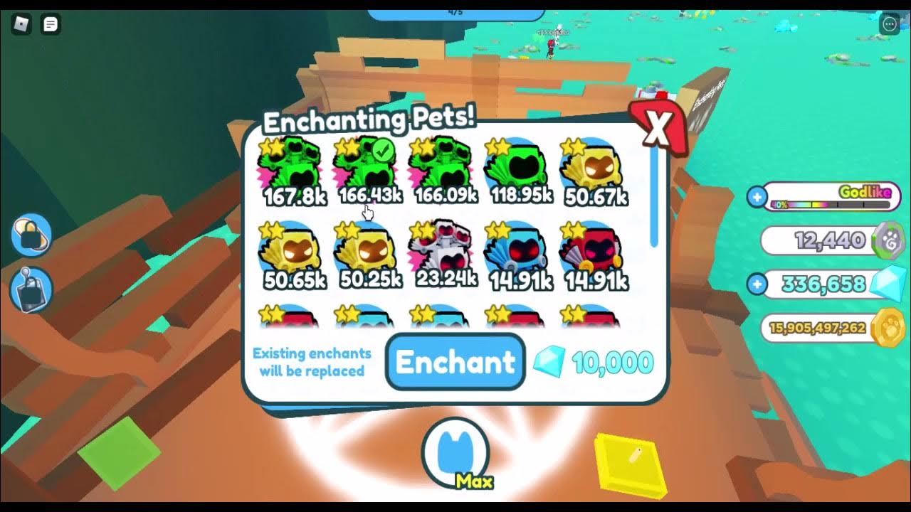 Pet Sim X Update 1!!! Super Teamwork Domortuus from enchanting! Fantasy