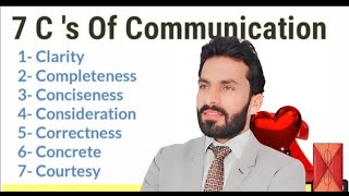 7 C's of Communication || principles of Effective Communication.........