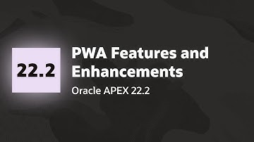 PWA Feature Detection, Install App Screenshots, and Shortcuts in Oracle APEX 22.2
