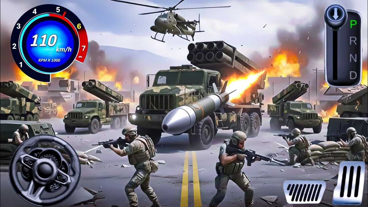 Army Truck Driving Cargo Games 2026: US Offroad Military 3D