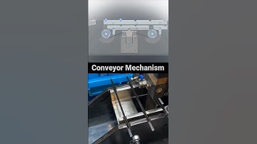Conveyor Belt mechanism working steps #technology #mechanical #car #bike #automobile #tech #valve