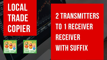Local Trade Copier EA MT4/5© - Copy from 2 Transmitters to 1 Receiver Account, Receiver with Suffix