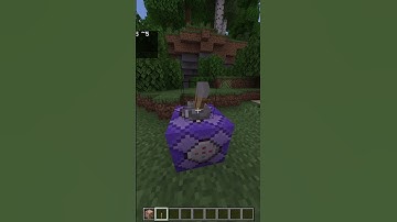 The Best way to remove trees! #minecraft