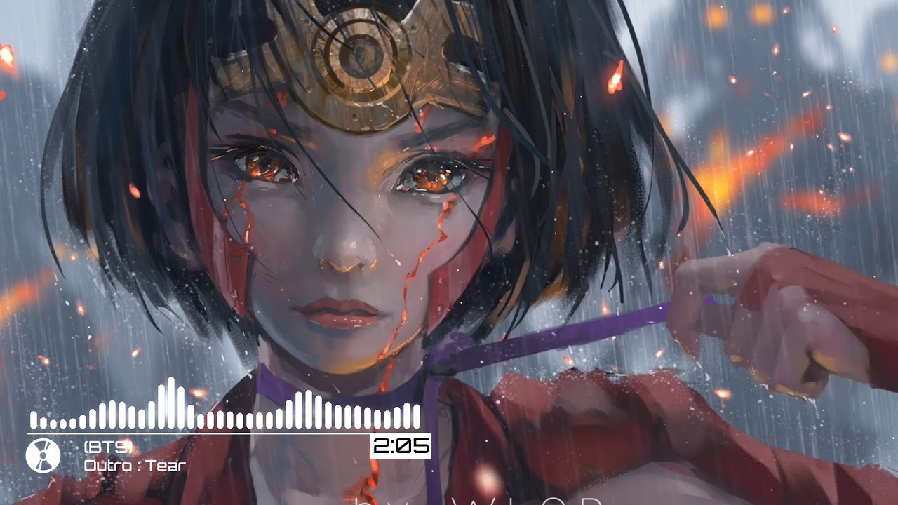 nightcore-outro-tear-bts-youtube