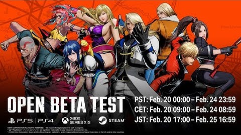 Fatal Fury COTW Details /OPEN BETA