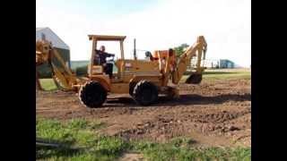1995 Vermeer V8550 vibratory plow backhoe for sale | sold at auction August 22, 2013