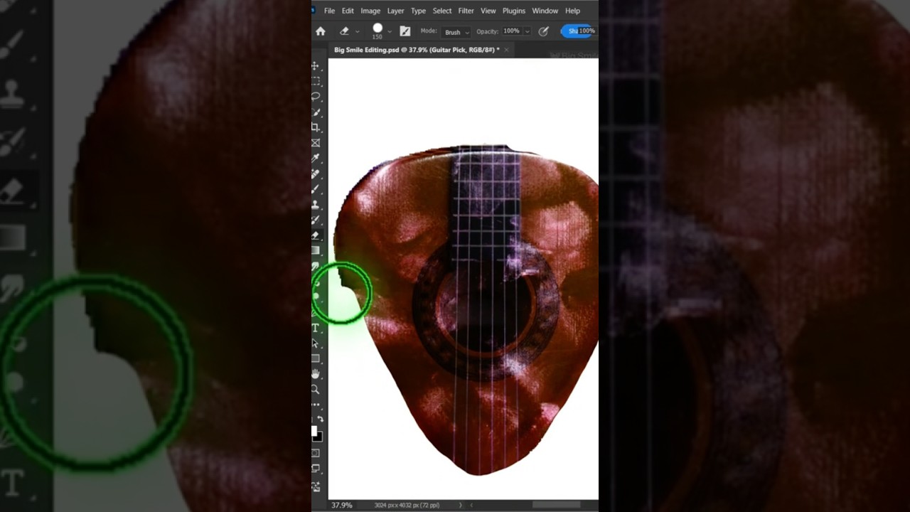 Photoshop Tips - One powerful technique on how to make smooth edges 