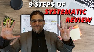 9 Steps of Systematic Review- By Dr. Hassaan Tohid