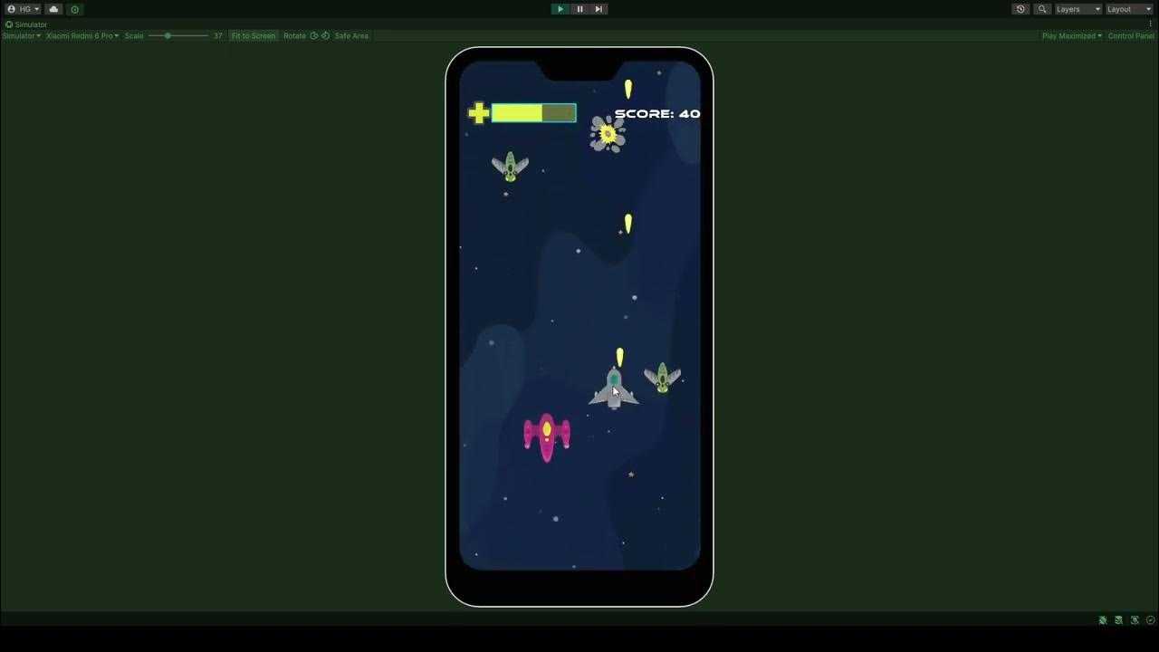 2D Space Shooter - YouTube