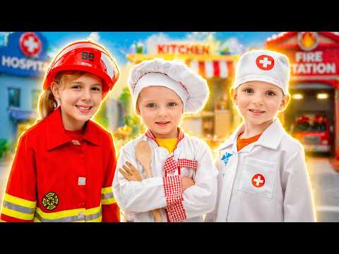 Kids Learn to Help Others Through Fun Hero Roleplay🧁🚨💊