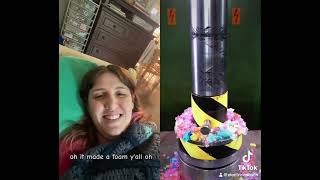 Hydraulic Press ASMR Reaction