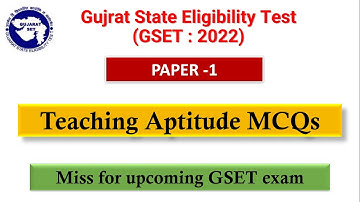 Teaching Aptitude mcqs you should NOT miss for upcoming GSET exam