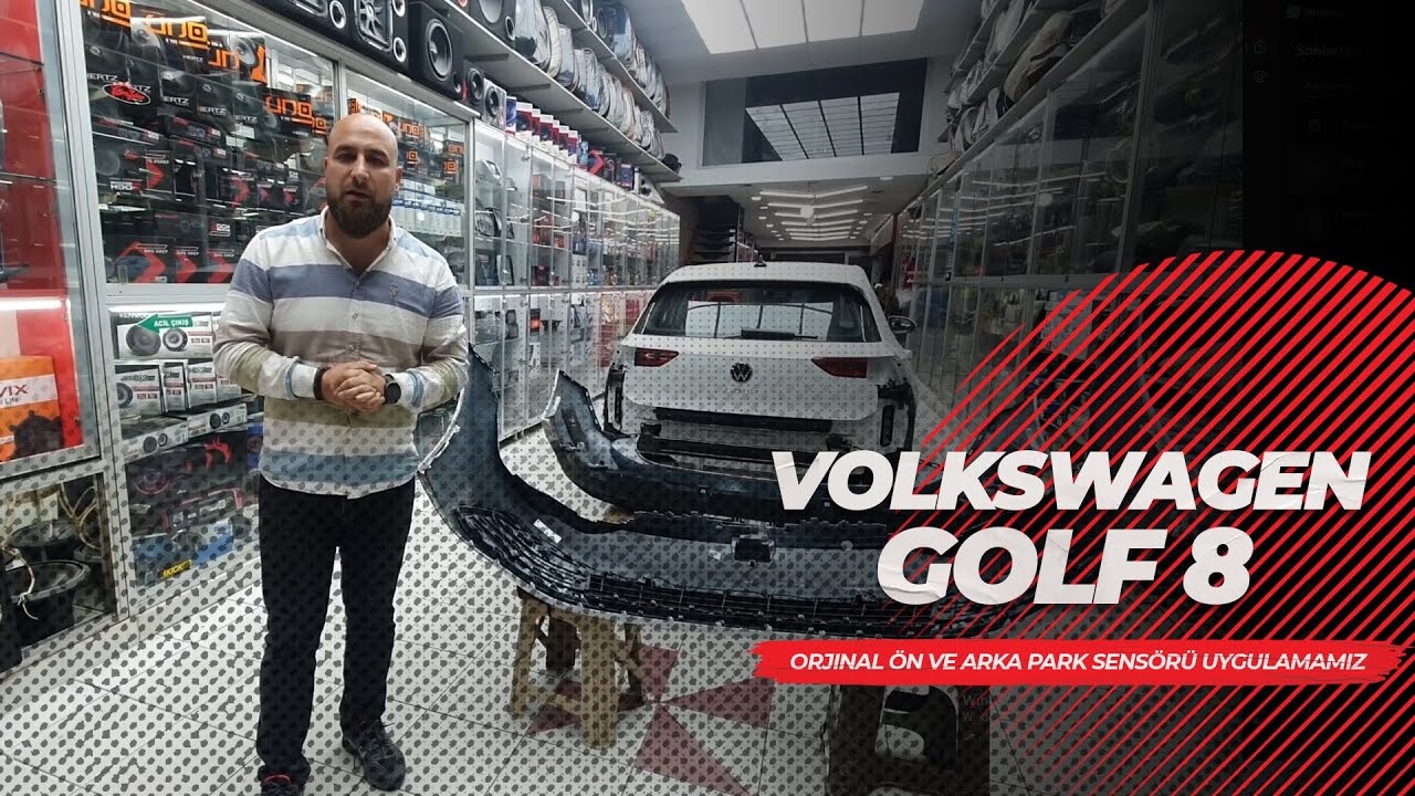 VW Golf 8 // Orjinal Ön ve Arka Park Sensörü Uygulamamız