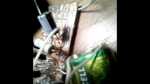 Circuit of the white noise generator Схема генератора шума