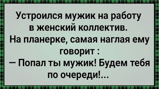 Попал Мужик в Женский Коллектив! Сборник Свежих Анекдотов! Юмор!