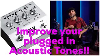 Woodshed episode 34 - Improve your acoustic tone when you have to plug in. screenshot 5