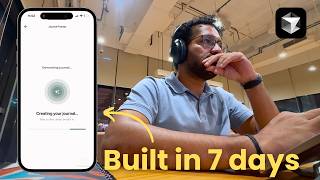 How I built an AI journaling app in 7 days